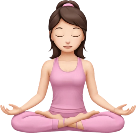me, off the clock — meditating